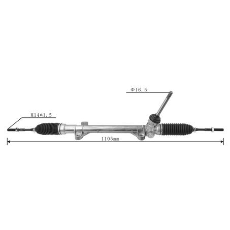 SAS AUTO PARTS SAS Steering Rack Assembly SR1002