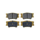 RDA Extreme Heavy Duty Rear Brake Pad Set