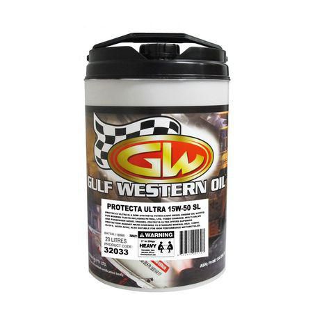 Gulf Western Protecta Ultra 15W-50 Engine Oil - 20L 32033