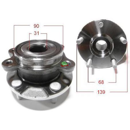 SAS AUTO PARTS SAS Wheel Hub HA5079