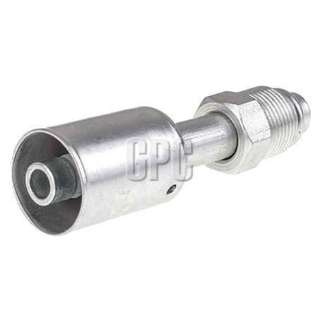 OEX Steel Fitting # 8 MOR - Beadlock #8 Straight
