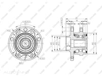 PREMIUM WHEEL HUB ASSY KIT COMPLETE FRONT AUDI VW gh31560