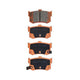 RDA BRAKES RDA GP Max General Purpose Low Metallic Brake Pad Set RDB437