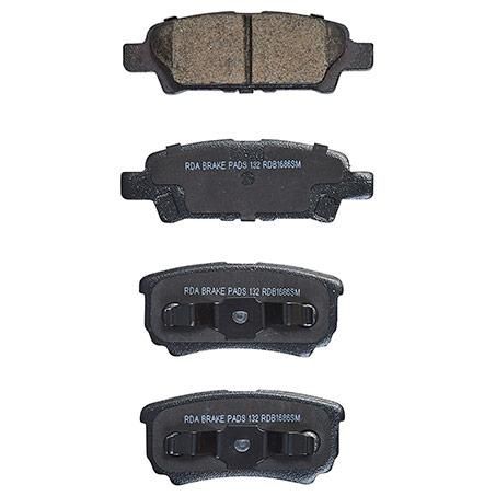 RDA GP MAX LOW METALLIC BRAKE PAD SET DODGE MITSUBISHI JEEP RDB1686