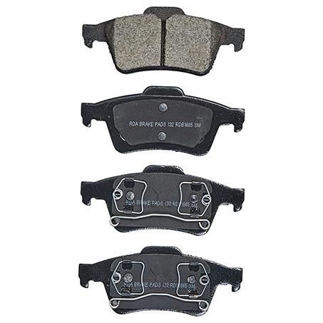RDA GP MAX LOW METALLIC BRAKE PAD SET HOLDEN MAZDA NISSAN SAAB RDB1665