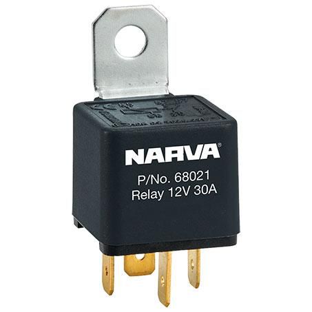 Narva Mini Relay 12V 30A 4 Pin N/O
