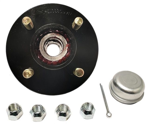 AL-KO KIT HUB & STUB 4 X 100 X 7/16 STU