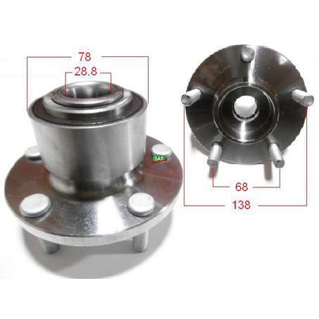 SAS AUTO PARTS SAS Wheel Hub HA2014
