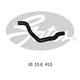 Gates Moulded Heater Hose 02-0548