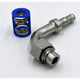 BURGAF Captive O-ring Metric 10-10 90 Deg Kit 54406-10-10S-K