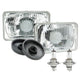 Narva Semi Sealed Beam Rectangle 100 x 165mm Globe Style H4