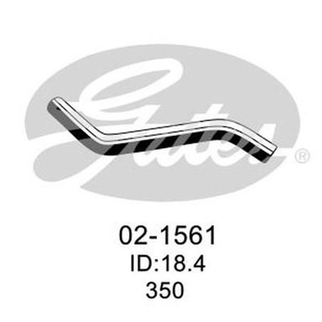 Gates Moulded Heater Hose 02-1561