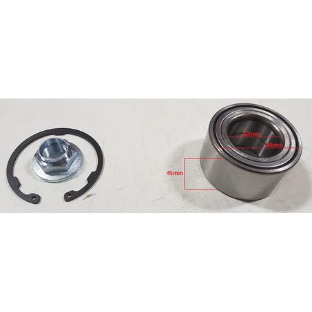 SAS AUTO PARTS MAZDA WHEEL BEARING WITH ABS RING WB318