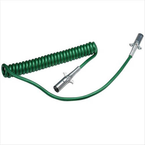 Narva Suzi Coil 7 Core Metal Plugs 4.6m Long Tail