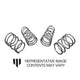 Whiteline - Front And Rear Coil Springs - Lowered WSK-SUB008