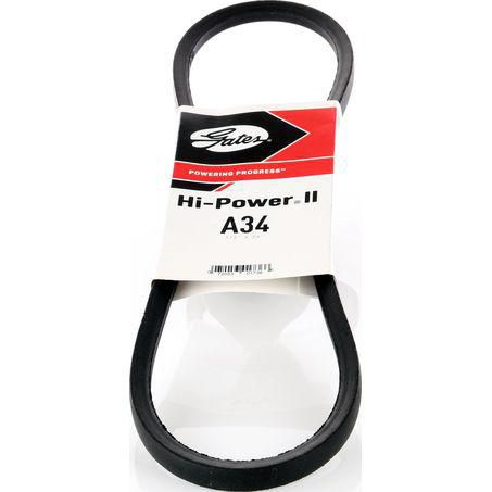 Gates Fan Belt - V-Belt (A-Section) A34