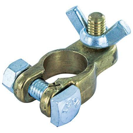 Icon Battery Terminal Marine Stud With Wing Nut Type Positive 1Pk BT6S-8POSBL