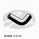 Gates Radiator Hose Lower 05-0628