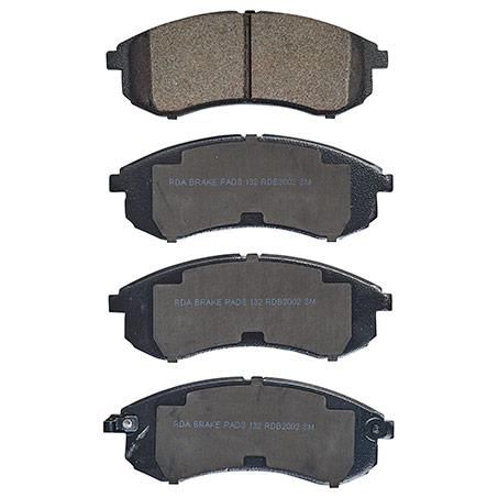 RDA GP MAX LOW METALLIC BRAKE PAD SET MITSUBISHI L200 TRITON RDB2002