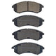 RDA GP MAX LOW METALLIC BRAKE PAD SET MITSUBISHI L200 TRITON RDB2002