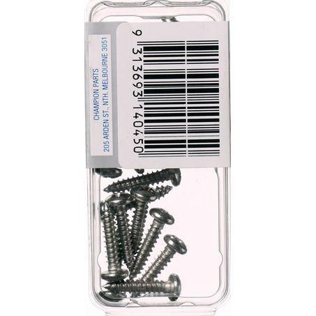 CHAMPION AUTO PARTS Champion Self Tapping Pan Head Screw Pack 8G x 3/4in. CSP15