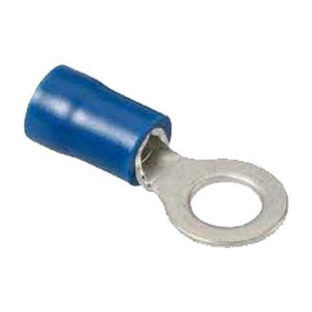 Narva Crimp Terminal Ring Blue Terminal Entry 4.3mm Vinyl 100 Pce
