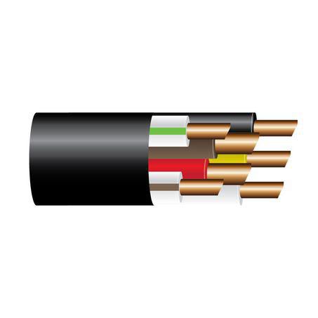 OEX Composite 7 Core EBS/ABS Trailer Cable 50M