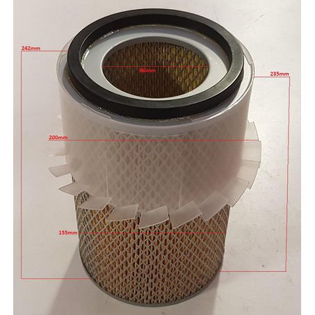 SAS AUTO PARTS AIR FILTER AFHDA5615