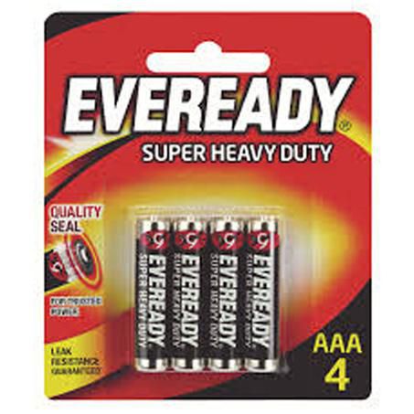 Eveready AAA Battery Super Heavy Duty 4Pk E301339000