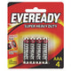Eveready AAA Battery Super Heavy Duty 4Pk E301339000