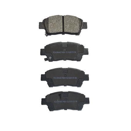 RDA GP MAX LOW METALLIC BRAKE PAD SET TOYOTA RDB1378