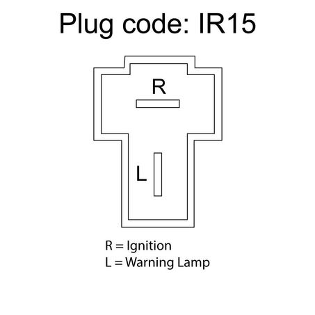 OEX ALT 12V 40A MITSUBISHI STYLE RXA200
