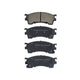 RDA GP MAX LOW METALLIC BRAKE PAD SET FORD KIA SPECTRA MAZDA RDB1255