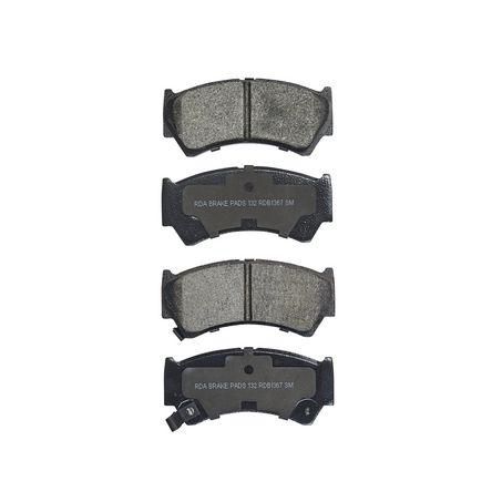 RDA GP MAX LOW METALLIC BRAKE PAD SET SUZUKI BALENO SWIFT RDB1367