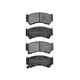 RDA GP MAX LOW METALLIC BRAKE PAD SET SUZUKI BALENO SWIFT RDB1367