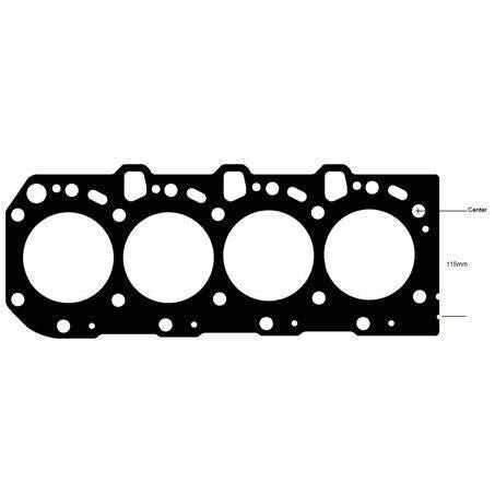Permaseal Cylinder Head Gasket 1.05Mm S2403SS-4