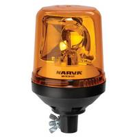 Narva Halogen Beacon / Strobe Amber 12 or 24V Pole Mount