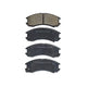 RDA GP MAX LOW METALLIC BRAKE PAD SET FORD TELSTAR MAZDA RDB1114