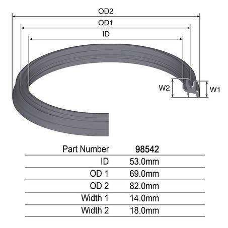 Kelpro Oil Seal 98542
