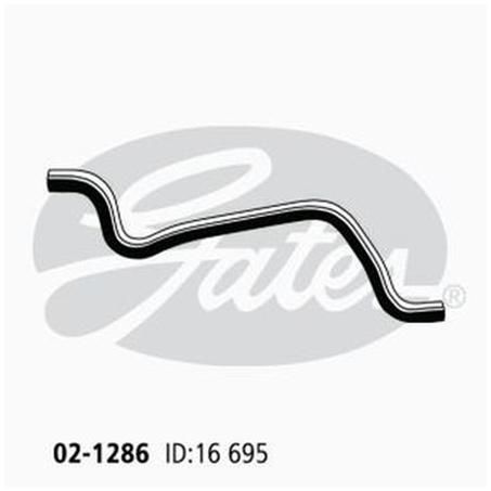 Gates Moulded Heater Hose 02-1286