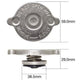 Tridon Radiator Cap 15 Psi - 100 kPa Metal Bayonet TRS15