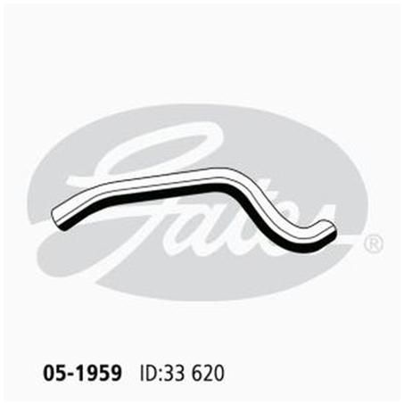 Gates Radiator Hose Lower 05-1959