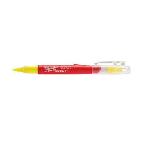 Milwaukee INKZALL Yellow Highlighters (5 Pk) 48223201