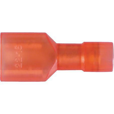 OEX Crimp Terminal Female Blade Red Terminal Entry 6.3 x 0.8mm Polycarbona