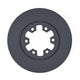 RDA Brakes Standard Disc Brake Rotor Vented 252mm RDA318