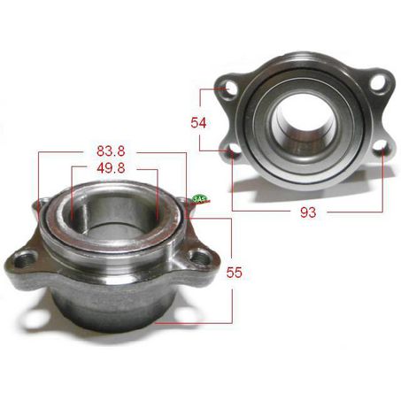 SAS AUTO PARTS ELGRAND E51 REAR WHEEL BEARING AN WH122