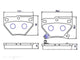 SUREHALT REAR BRAKE PADS SUITS TOYOTA COROLLA PRIUS WILL - DB1429SH