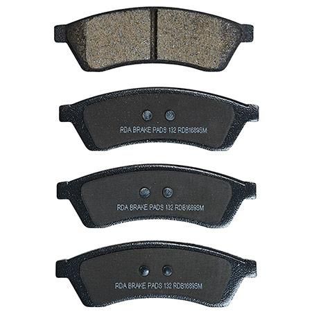 RDA GP MAX LOW METALLIC BRAKE PAD SET DAEWOO HOLDEN EPICA EP RDB1689