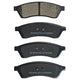 RDA GP MAX LOW METALLIC BRAKE PAD SET DAEWOO HOLDEN EPICA EP RDB1689