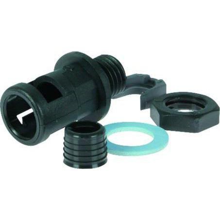 OEX Convoluted Tubing Fitting Straight Suit Tube Size 16mm